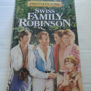 Swiss Family Robinson - A Walt Disney Family Film Collection - V HS Tape - 1982